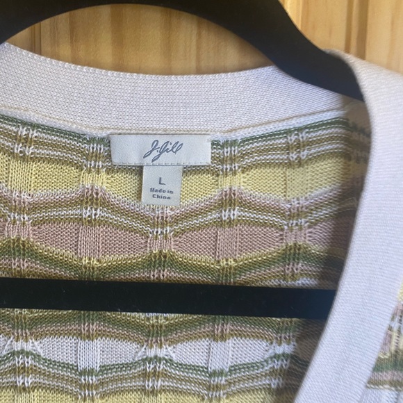 J. JILL Sweater Dress/Duster Mod Style Pattern Size Large - Picture 4 of 8